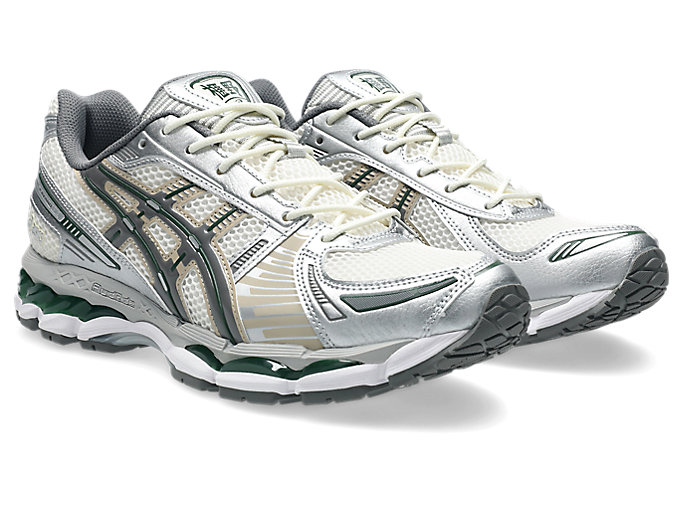 Lookbook ASICS GEL-KAYANO 12.1 慢跑鞋 奶油色/碳灰 1203A759-105