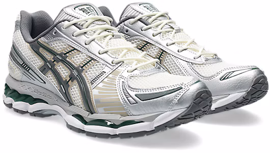 Lookbook ASICS GEL-KAYANO 12.1 慢跑鞋 奶油色/碳灰 1203A759-105
