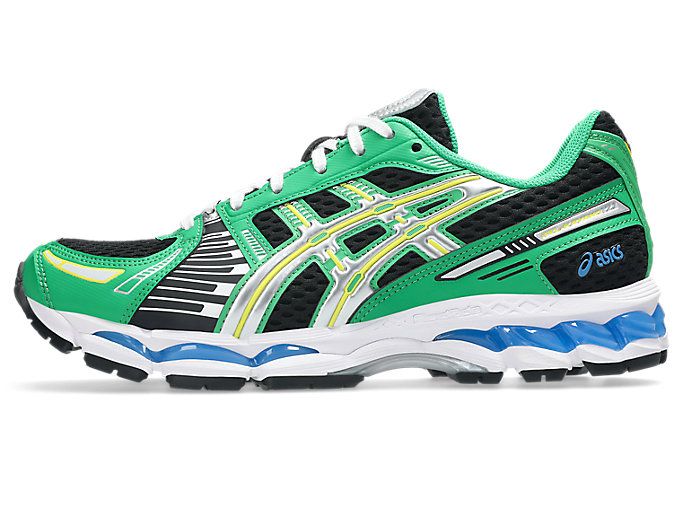 Cheap Asics GEL-KAYANO 12.1 Running Shoes Black/Cilantro 1203A885-001