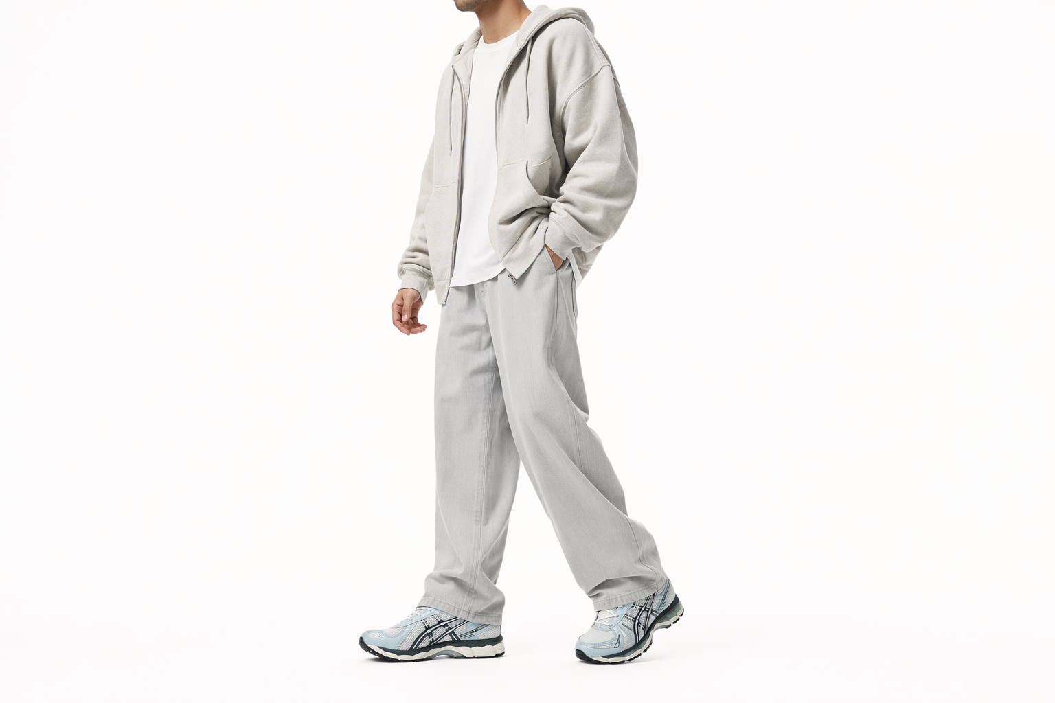 Order ASICS GEL-KAYANO 12.1 跑鞋 白色/灰色 1203A759-103