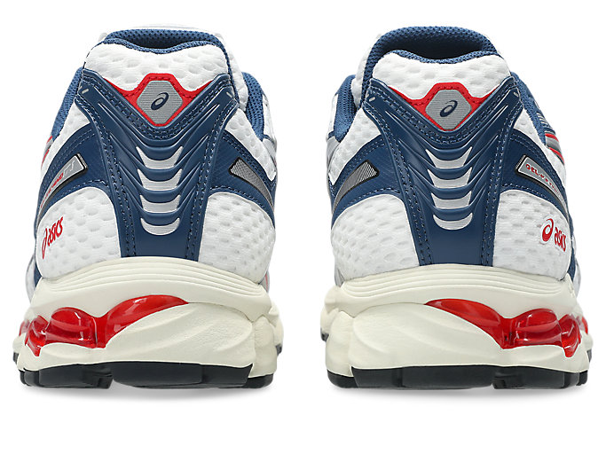 Details for Asics GEL-KAYANO 12 Scarpe da Ginnastica Bianco/Blu Independence 1203A885-100