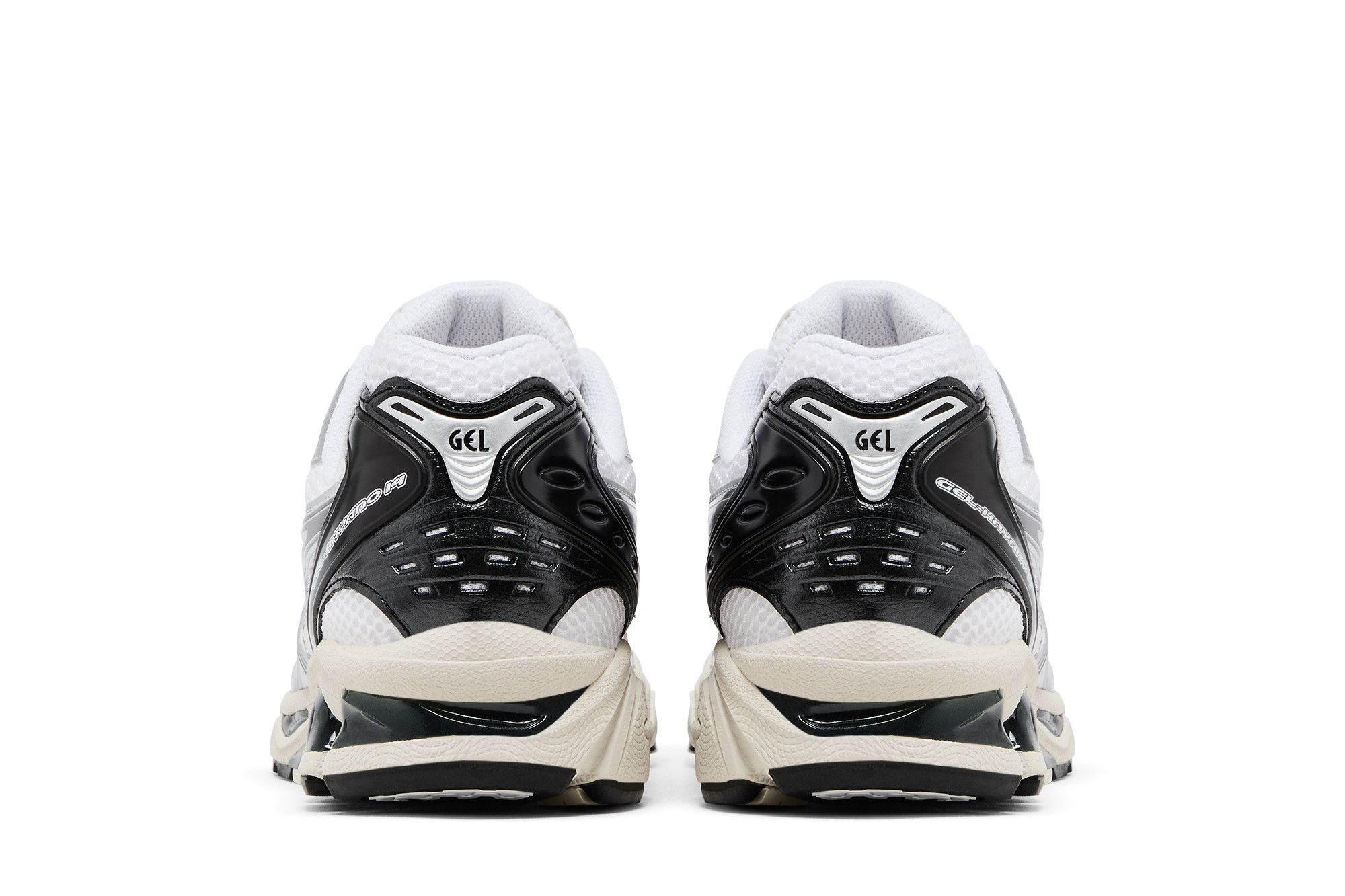Sizing ASICS Gel Kayano 14 ''Weiß Silber Schwarz'' 1203A709-100