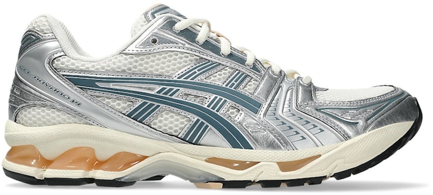 ASICS Gel-Kayano 14 Birch Pure Silver Teal Gold 1203A537-109 Buy ASICS Gel-Kayano 14 Birch Pure Silver Teal Gold 1203A537-109