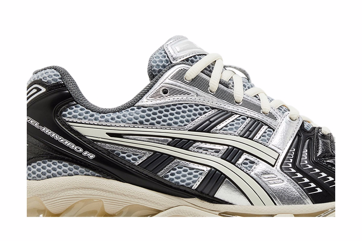 ASICS Gel-Kayano 14 Black Glacier Grey Silver