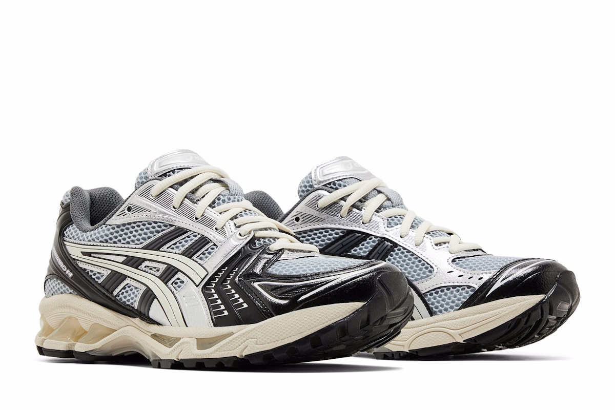 ASICS Gel-Kayano 14 Black Glacier Grey Silver