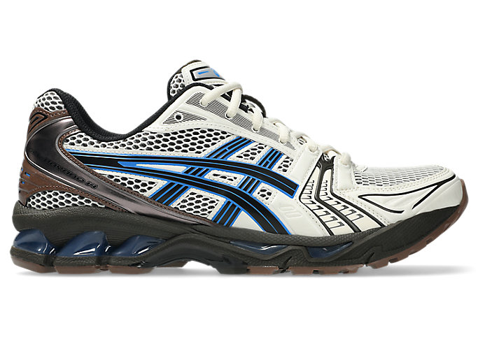 ASICS GEL-KAYANO 14 Running Shoes Cream/Blue Coast 1203A740-104