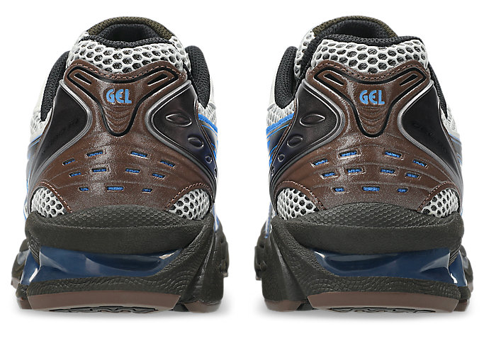 Details for ASICS GEL-KAYANO 14 Sepatu Lari Cream/Biru Coast 1203A740-104
