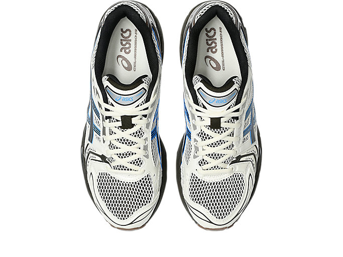Sizing ASICS GEL-KAYANO 14 Sepatu Lari Cream/Biru Coast 1203A740-104