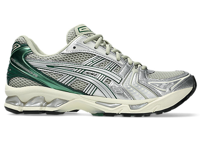 ASICS GEL-KAYANO 14 Running Shoes Dried Leaf Green/Pure Silver 1203A537-300