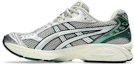 Shop ASICS GEL-KAYANO 14 跑鞋 枯葉綠/純銀 1203A537-300
