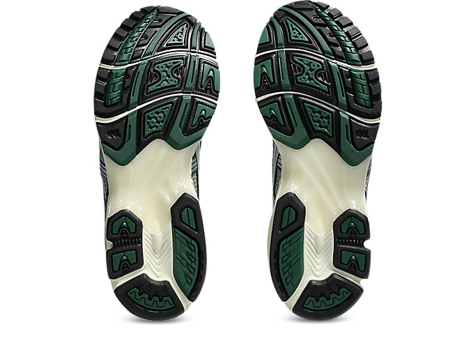 Sizing ASICS GEL-KAYANO 14 跑鞋 枯葉綠/純銀 1203A537-300