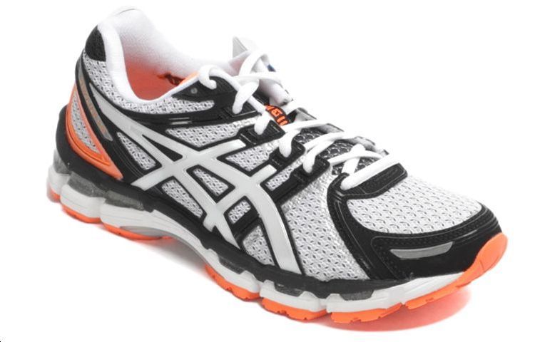 Order ASICS Gel-Kayano 19 ''Noir Blanc Orange'' T300N-9001