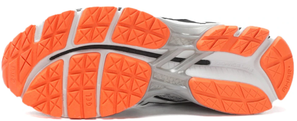 ASICS Gel-Kayano 19 ''Noir Blanc Orange'' T300N-9001 Shop ASICS Gel-Kayano 19 ''Noir Blanc Orange'' T300N-9001