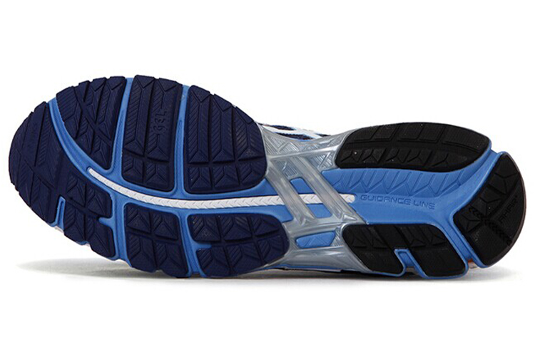 Shop Asics Gel-Kayano 20 休閒透氣 低筒跑步鞋 藏藍色