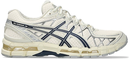 ASICS GEL-KAYANO 20 Running Shoes Cream/Independence Blue 1203A388-104 ASICS GEL-KAYANO 20 Running Shoes Cream/Independence Blue 1203A388-104
