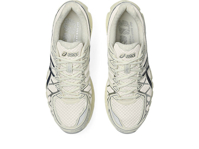 Sizing ASICS GEL-KAYANO 20 跑鞋 奶油色/獨立藍 1203A388-104