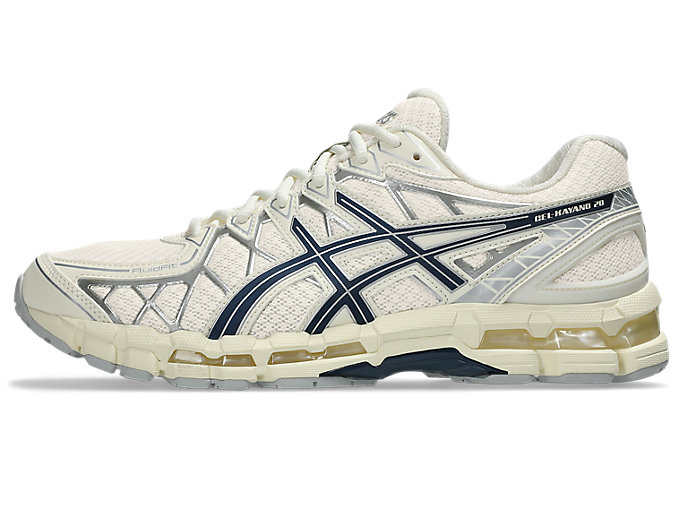 Cheap 아식스 젤-카야노 20 러닝화 크림/인디펜던스 블루 1203A388-104