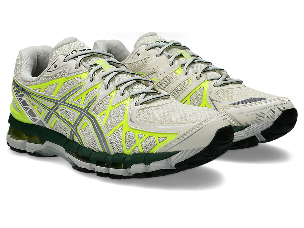 Order ASICS Gel-Kayano 20 跑鞋 奶油色/純銀色 1203A388-103