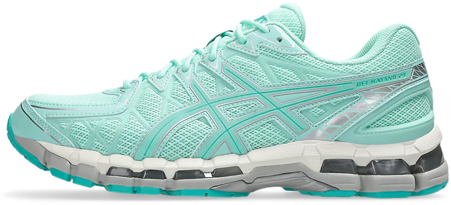 ASICS GEL-KAYANO 20 跑鞋 清冰藍/波羅的海綠寶石 1203A758-300 1