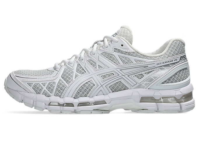ASICS GEL-KAYANO 20 Running Shoes Glacier Grey/White 1203A388-028