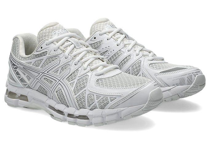 Lookbook ASICS GEL-KAYANO 20 Scarpe da Corsa Glacier Grey/Bianco 1203A388-028