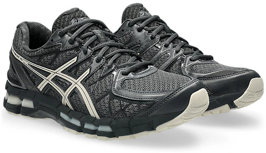 Lookbook ASICS GEL-KAYANO 20 跑鞋 深灰/燕麥色 1203A388-027