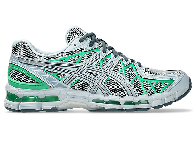 ASICS GEL-KAYANO 20 Running Shoes Storm Cloud/Cilantro 1203A884-400