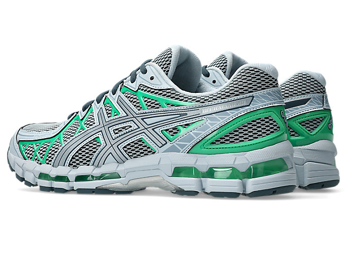 Shop ASICS GEL-KAYANO 20 Zapatillas para Correr Tormenta/Cilantro 1203A884-400