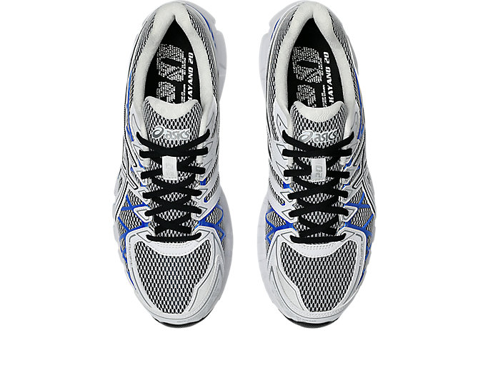 Details for 아식스 젤 카야노 20 러닝화 화이트/일루전 블루 1203A884-100