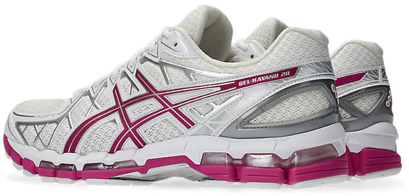 ASICS GEL-KAYANO 20 Chaussures Running Blanc/Framboise 1203A388-108 Lookbook ASICS GEL-KAYANO 20 Chaussures Running Blanc/Framboise 1203A388-108