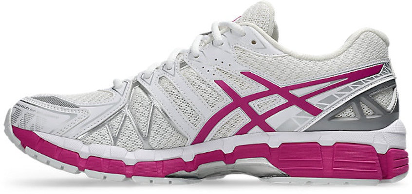 ASICS GEL-KAYANO 20 Chaussures Running Blanc/Framboise 1203A388-108 Shop ASICS GEL-KAYANO 20 Chaussures Running Blanc/Framboise 1203A388-108