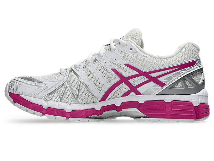 Purchase ASICS GEL-KAYANO 20 Running Shoes White/Raspberry 1203A388-108
