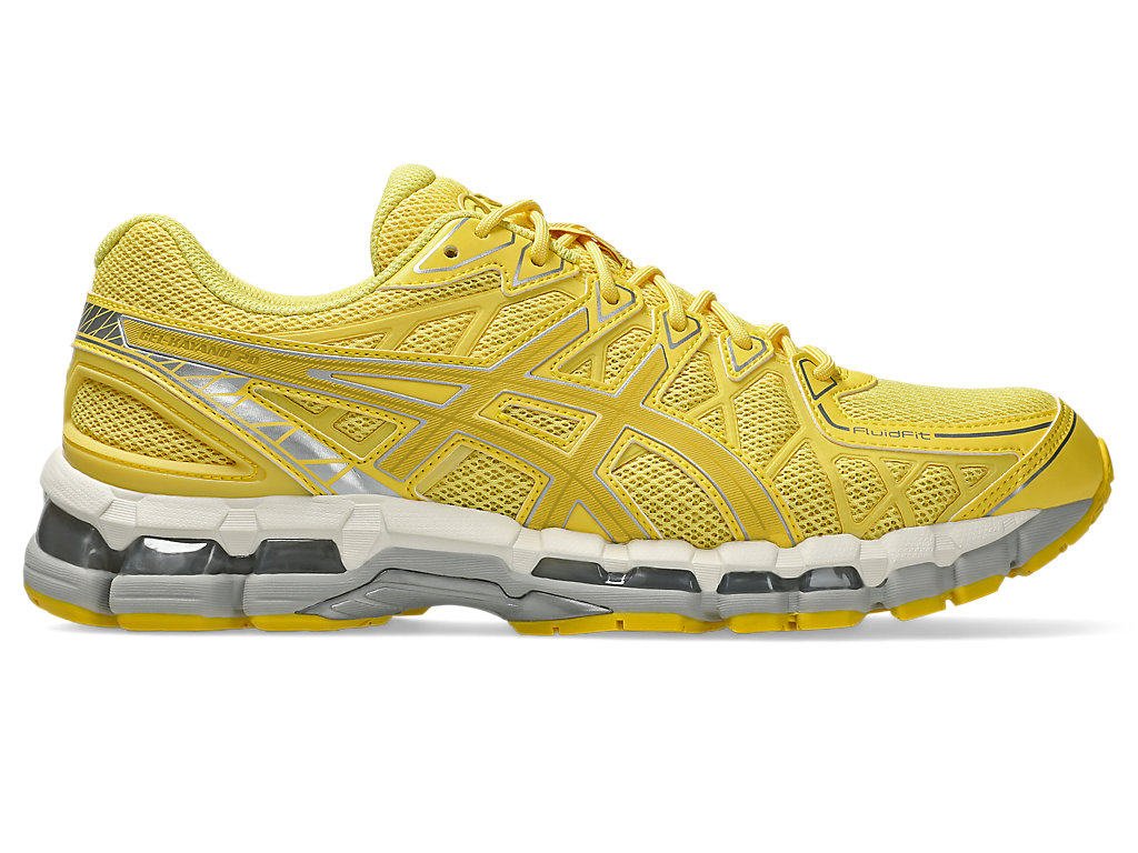 ASICS GEL-KAYANO 20 Running Sneakers Banana Cream/Chrome Yellow 1203A758-750