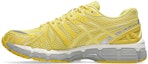 Shop ASICS GEL-KAYANO 20 Running Sneakers Banana Cream/Chrome Yellow 1203A758-750
