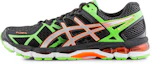 Buy Asics Gel-Kayano 21 透氣耐磨舒適 低筒運動跑步鞋 黑綠 2E寬