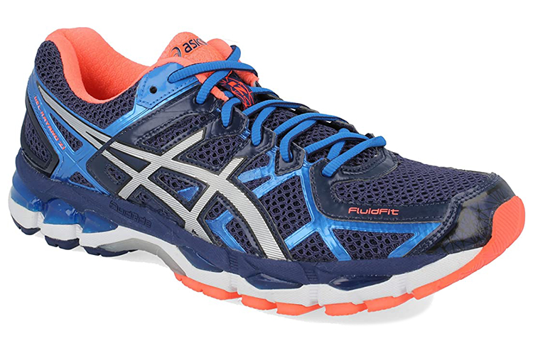 Order 亚瑟士Gel-Kayano 21蓝橙色跑鞋 T4H2Q-5293