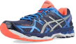 Lookbook 亚瑟士Gel-Kayano 21蓝橙色跑鞋 T4H2Q-5293