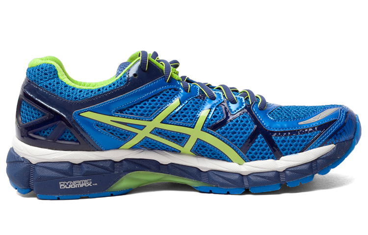 Order 亚瑟士Gel-Kayano 21 '海洋蓝黄'跑鞋 T4H2N-3905