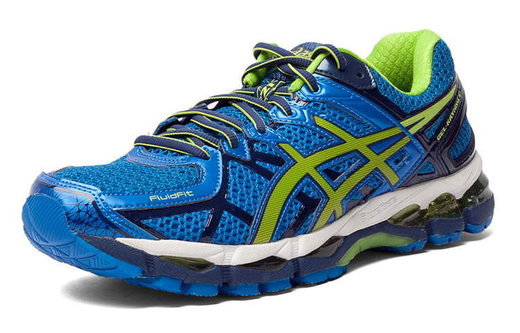 Lookbook 亚瑟士Gel-Kayano 21 '海洋蓝黄'跑鞋 T4H2N-3905
