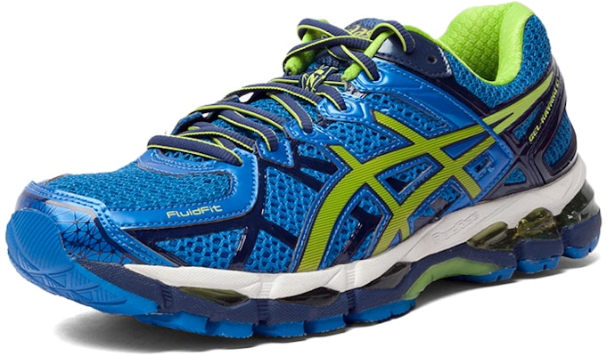 亚瑟士Gel-Kayano 21 '海洋蓝黄'跑鞋 T4H2N-3905 Lookbook 亚瑟士Gel-Kayano 21 '海洋蓝黄'跑鞋 T4H2N-3905