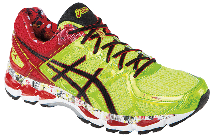 Order ASICS 亚瑟士 Gel-Kayano 21 '黄红色拼接' T4J1N-0590