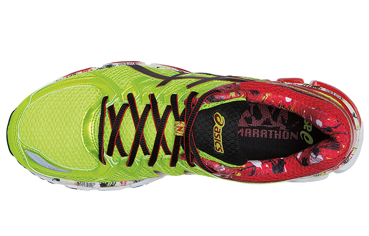 Lookbook ASICS 亚瑟士 Gel-Kayano 21 '黄红色拼接' T4J1N-0590
