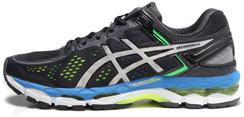 ASICS Gel-Kayano 22 Silver Yellow 'Black' T547N-9093 Buy ASICS Gel-Kayano 22 Silver Yellow 'Black' T547N-9093