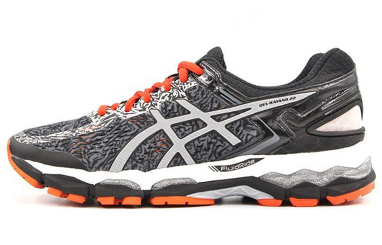 ASICS Gel-Kayano 22 'Black Silver Orange' T5A1N-9159