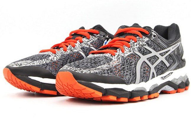 ASICS Gel-Kayano 22 'Black Silver Orange' T5A1N-9159 Lookbook ASICS Gel-Kayano 22 'Black Silver Orange' T5A1N-9159
