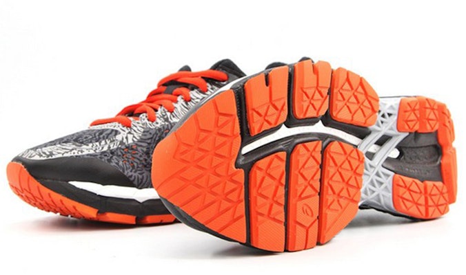 ASICS Gel-Kayano 22 'Black Silver Orange' T5A1N-9159 Purchase ASICS Gel-Kayano 22 'Black Silver Orange' T5A1N-9159