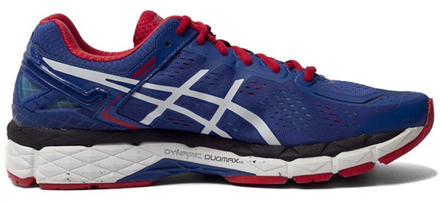 ASICS Gel-Kayano 22 'Blue White Red' T547N-4201 Order ASICS Gel-Kayano 22 'Blue White Red' T547N-4201