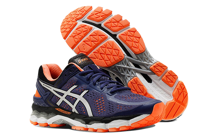 Lookbook ASICS Gel-Kayano 22 Blau/Silber T547N-5093