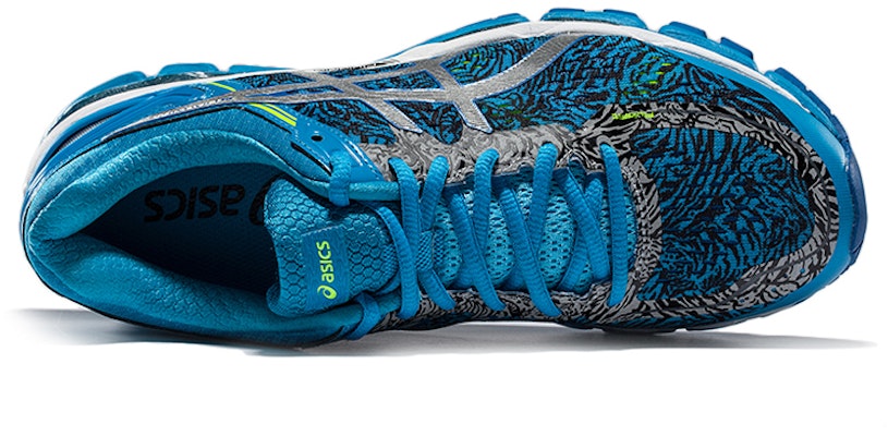 ASICS Gel-Kayano 22 Lite-Show 'Biru Perak Hitam' T5A1Q-4193 Lookbook ASICS Gel-Kayano 22 Lite-Show 'Biru Perak Hitam' T5A1Q-4193
