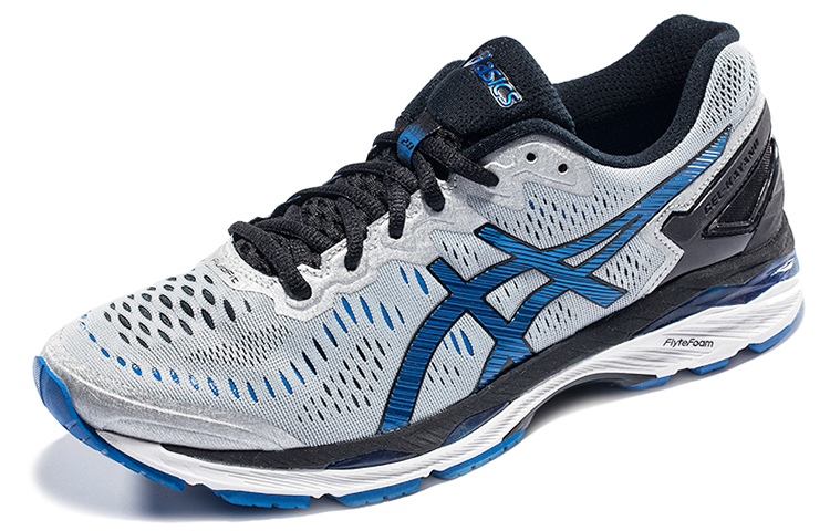 Order Asics Gel-Kayano 23 防滑透氣 低筒 跑步鞋 男款 銀藍 2E寬